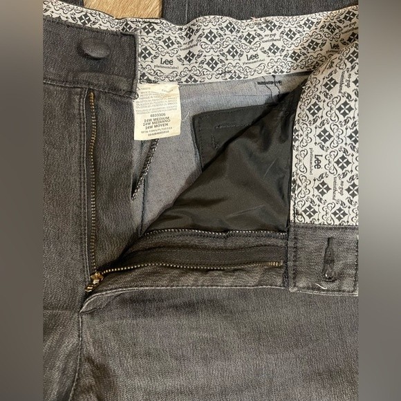Lee Women’s Jeans Platinum Label Straight Leg Jeans Plus Size 24W - Picture 3 of 8